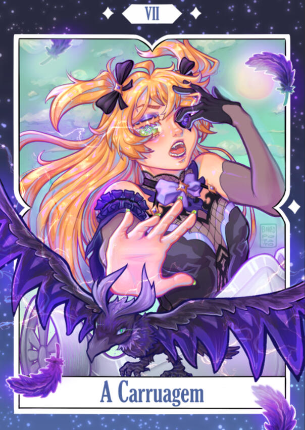 Fischl, a Carruagem: @DrawPotatoes