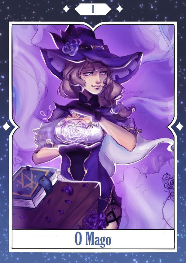 Lisa, o Mago: @liza_draw