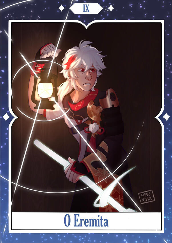 Kazuha, o Eremita: @_Mauxine