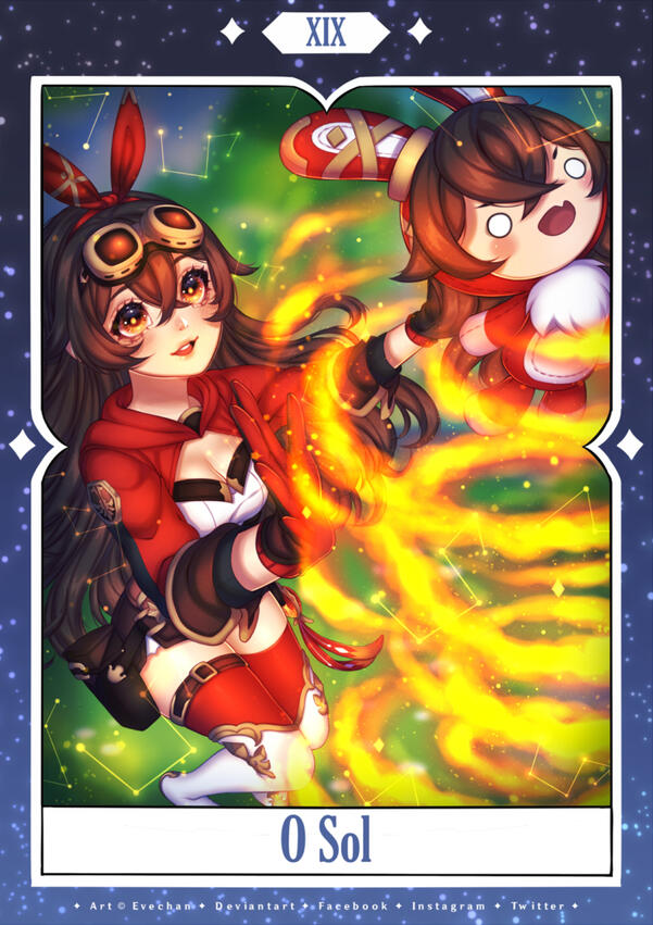 Amber, o Sol: @GabrielaEvilim