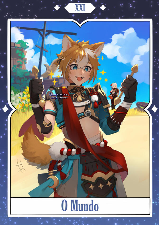 Gorou, o Mundo: @MariMiho_