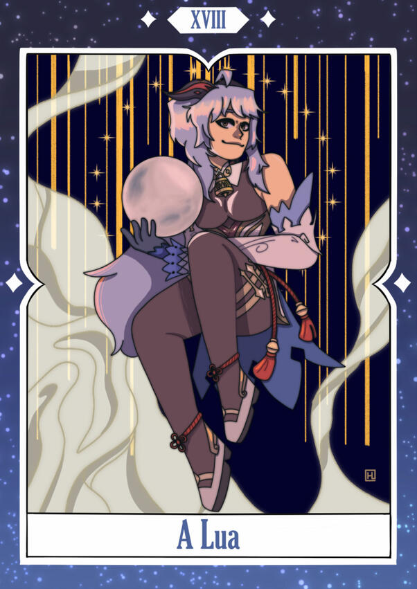 Ganyu, a Lua: @harubinie