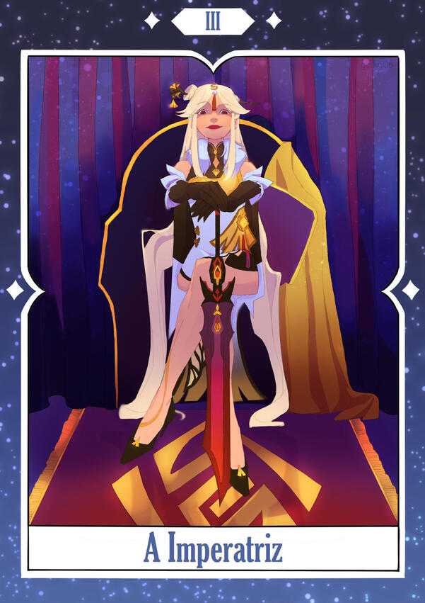 Ningguang, a Imperatriz: @ginkg06