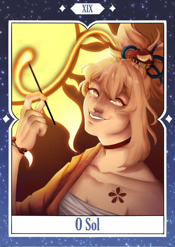 Yoimiya, o Sol: @PUNKOPHOBIA