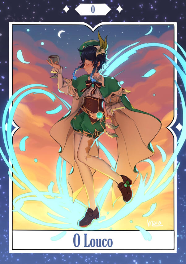 Venti, o Louco: @anajbmaia