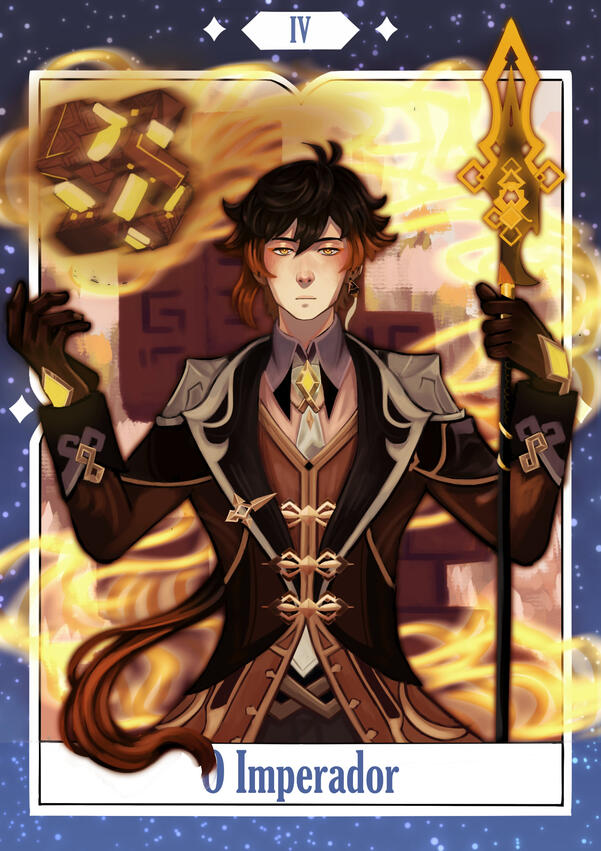 Zhongli, o Imperador: @andradenale